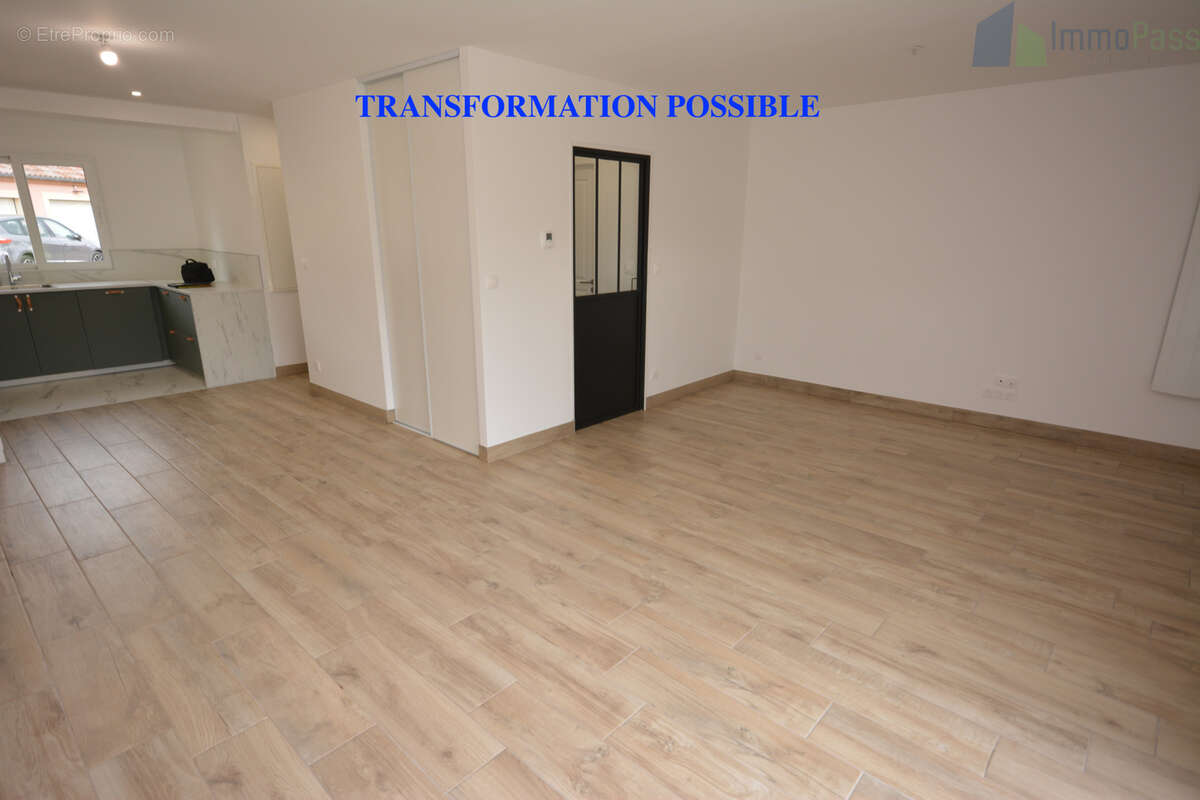 A MEYZIEU, LE GRAND LARGE CARREAU, agréable Maison de type 4 dans un tout petit lotissement. - photo 12