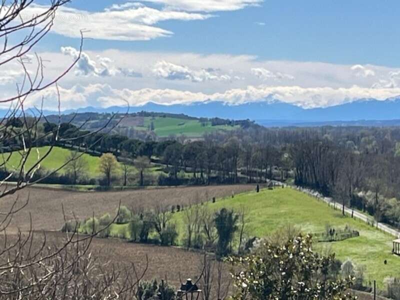 MARCIAC et PLAISANCE proches, VUE PYRENEES depuis cette BELLE MAISON DE FAMILLE 215m2, grandes dépendances , sur 1750m2 de jardi - photo 2