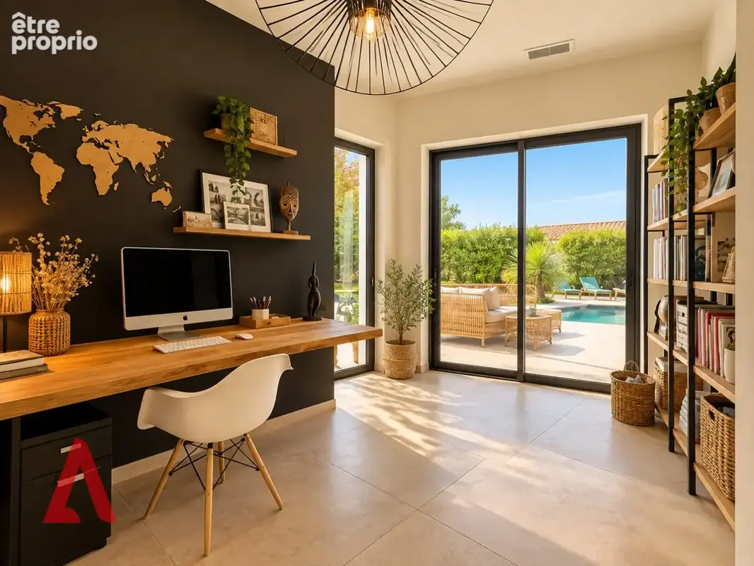 Villa contemporaine d'architecte  206 m²  Terrain 1 157 m² - photo 11