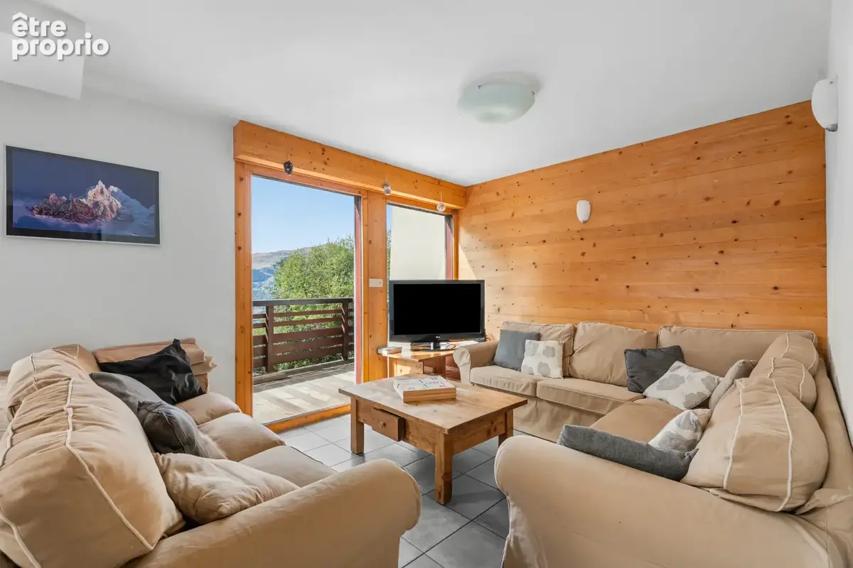 Chalet 5 chambres   plagne montalbert   vue panoramique   à 500 m des pistes - photo 5