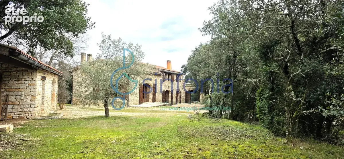 Maison en pierre avec vue panoramique et piscine entre Uzés et Barjac - photo 3
