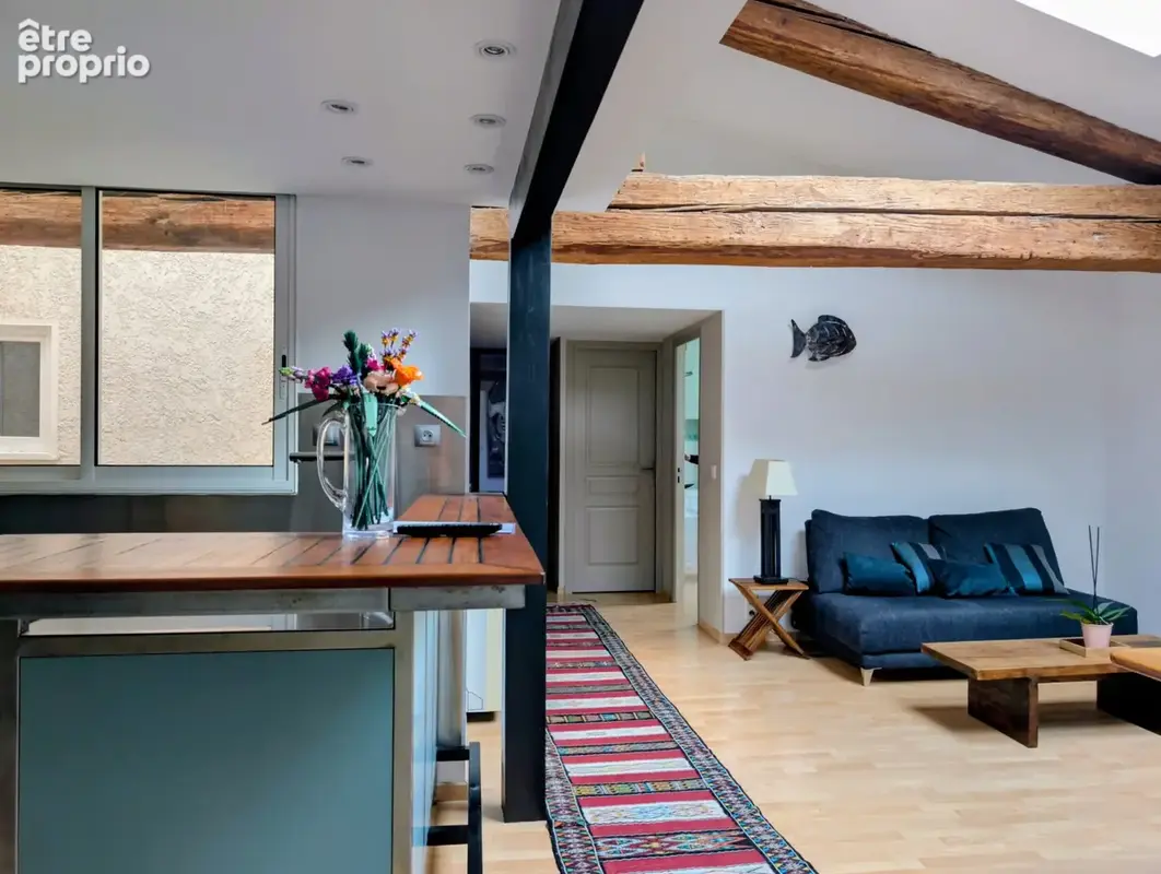 Appartement atypique t6 en duplex esprit loft centre ville de sete - photo 6