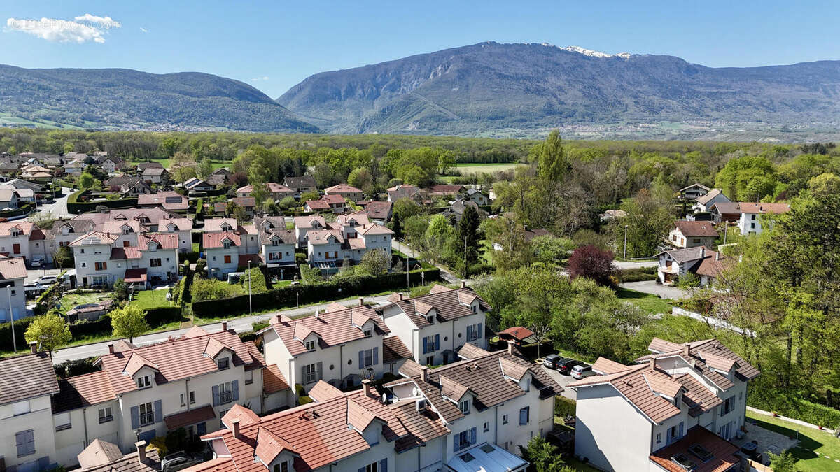 vue lotissement drone (1) - Maison à VALLEIRY