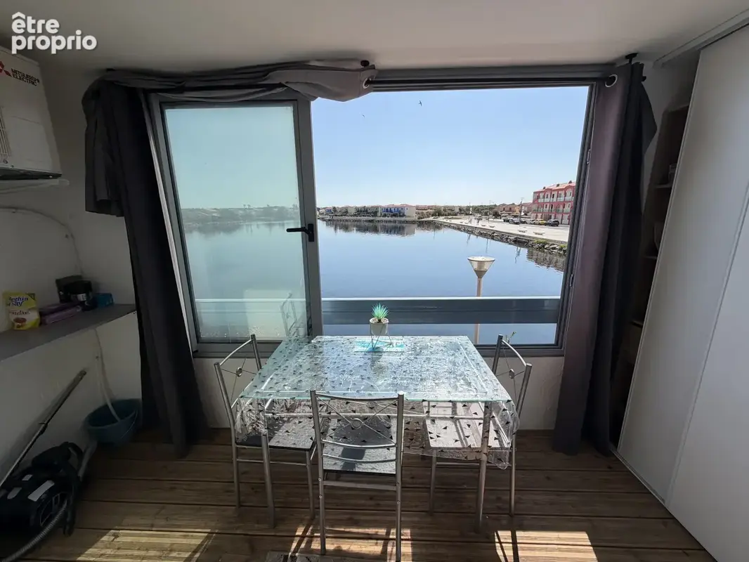 A voir sur Le Barcarès   Cap Coudalère : Studio cabine rénové avec vue eau panoramique - photo 2