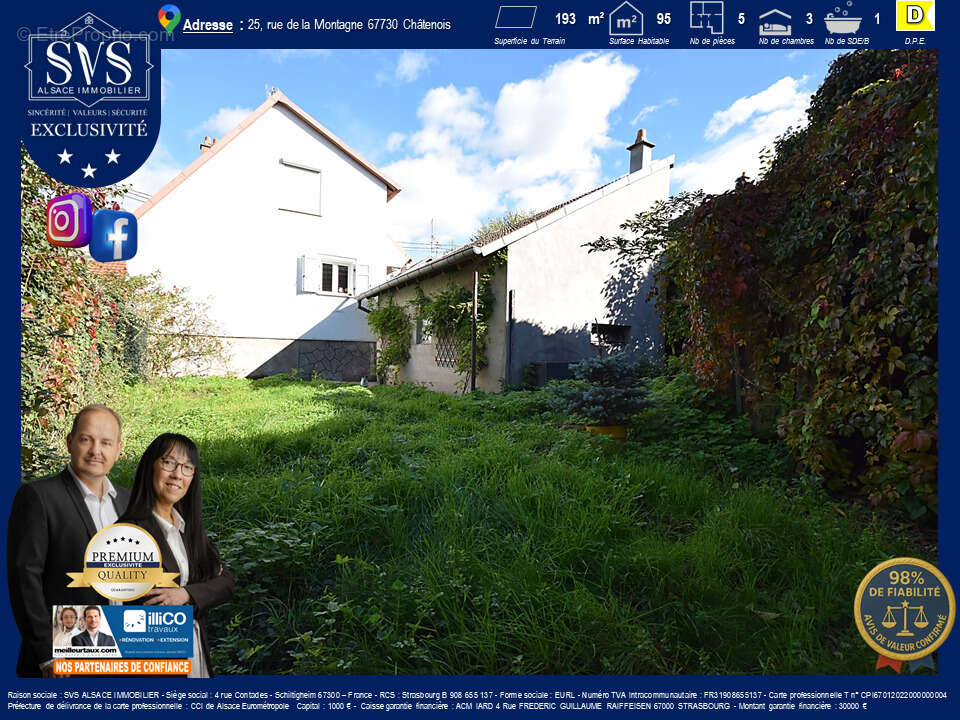 Maison à CHATENOIS
