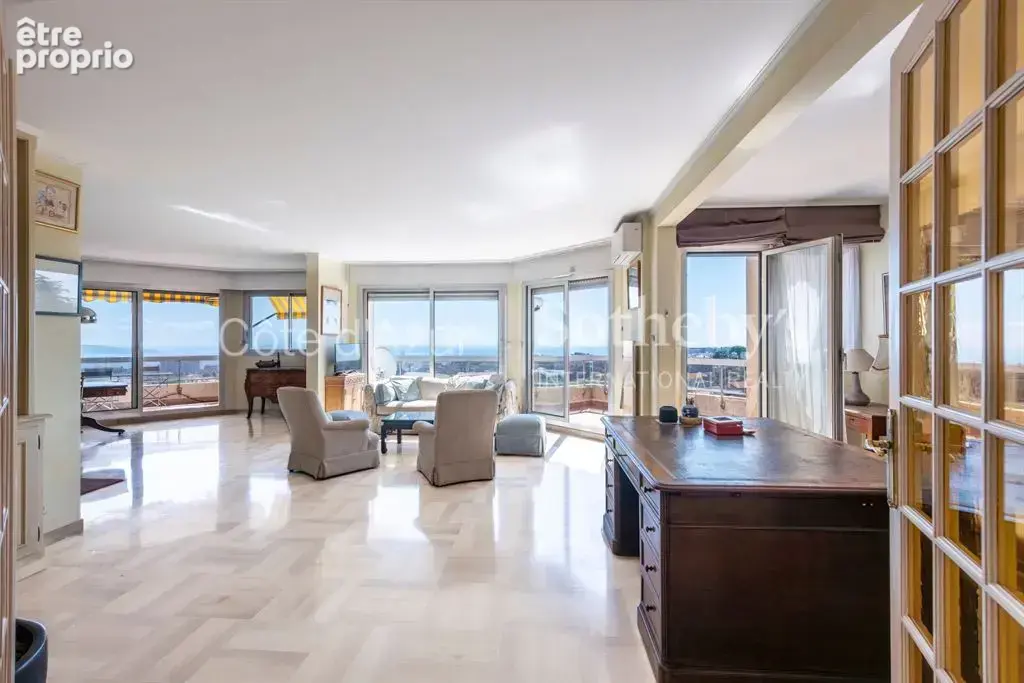 Nice Fabron, appartement familial de 162 m² avec terrasses et vue panoramique sur la mer - photo 4