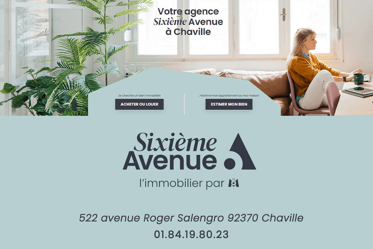 CHAVILLE - MAISON de 7 pièces 294 m2 au sol avec JARDIN - photo 12