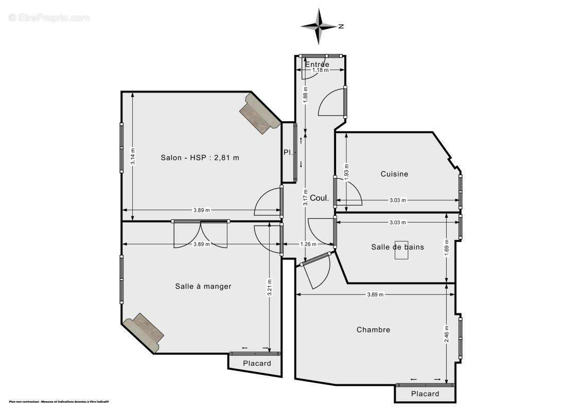 Appartement à COURBEVOIE