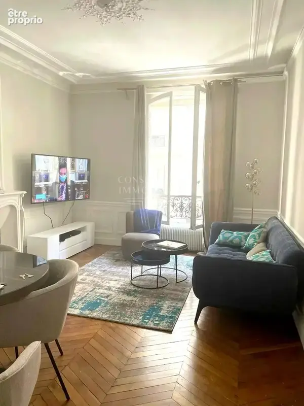 Appartement 3 pièces 59 m² · à Paris-16e · 59,1 m² · 690 000 €