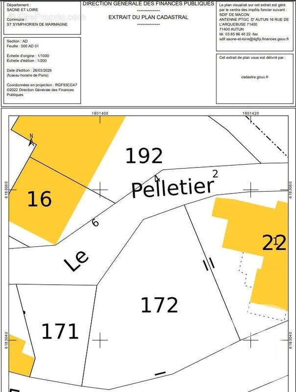 Terrain à SANCE