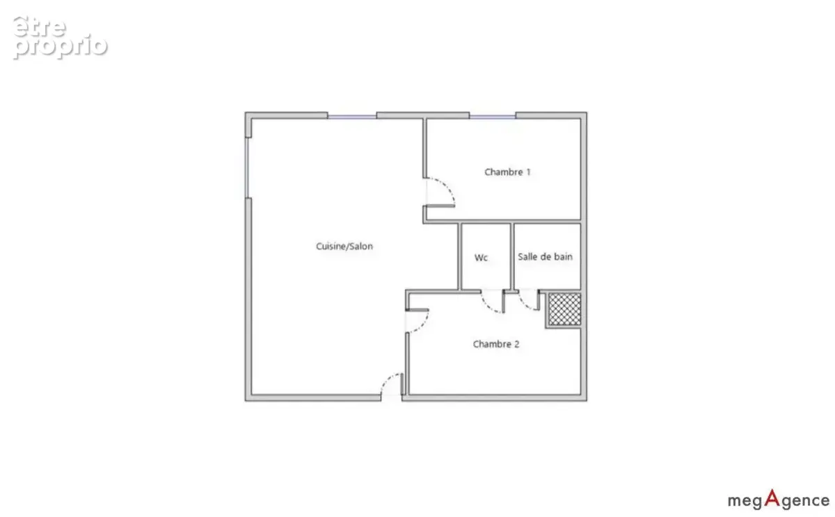 appartement 2 pièces cabine de 30 m² - photo 10