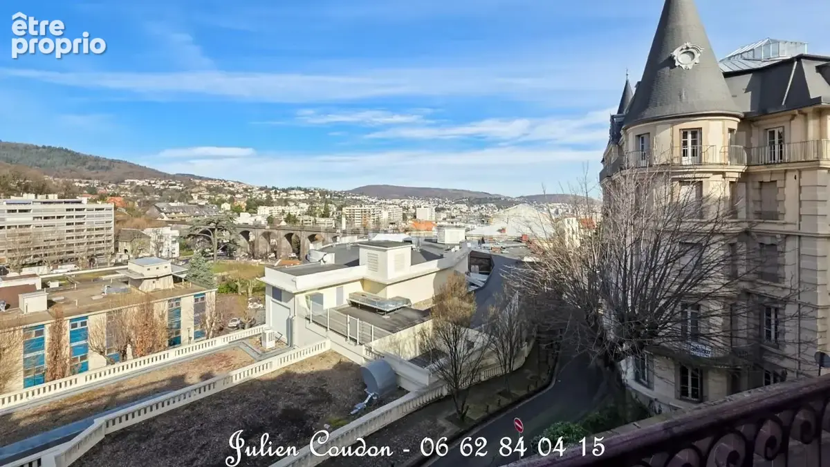 Royat centre thermal – 138 m² – 3 chambres – Balcon filant – Charme 1890 - photo 3