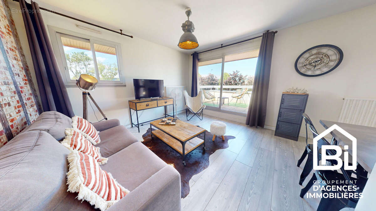 Appartement t2 avec terrasse et parking - caen intra blvd - photo 4