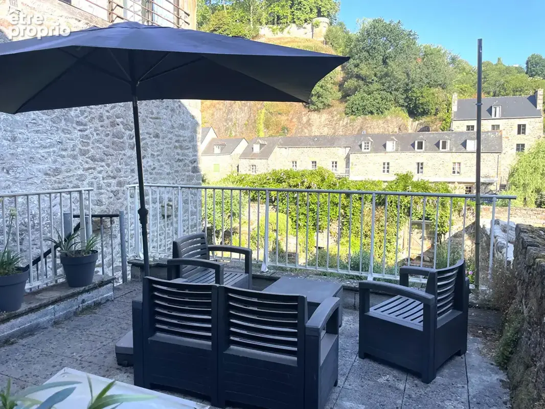 Port de Dinan: Charmante maison de pêcheur, avec terrasse vue Rance - photo 18