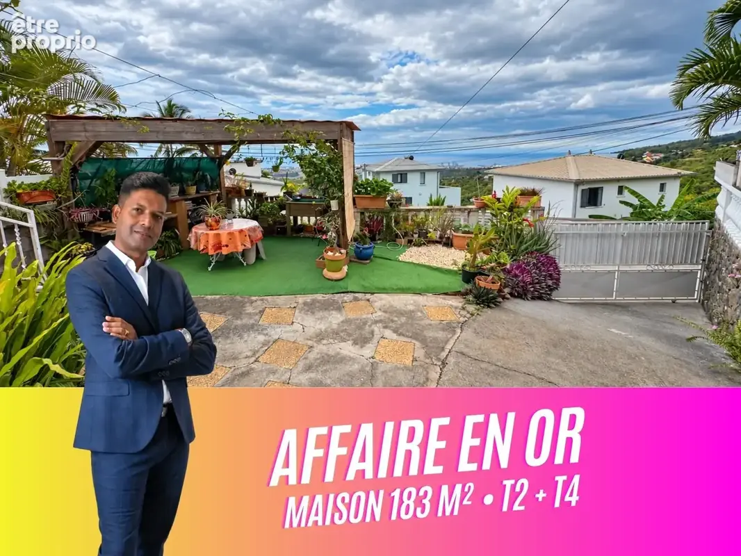 Maison 6 pièces 183 m² à vendre à Saint-Paul (97411) - photo 2