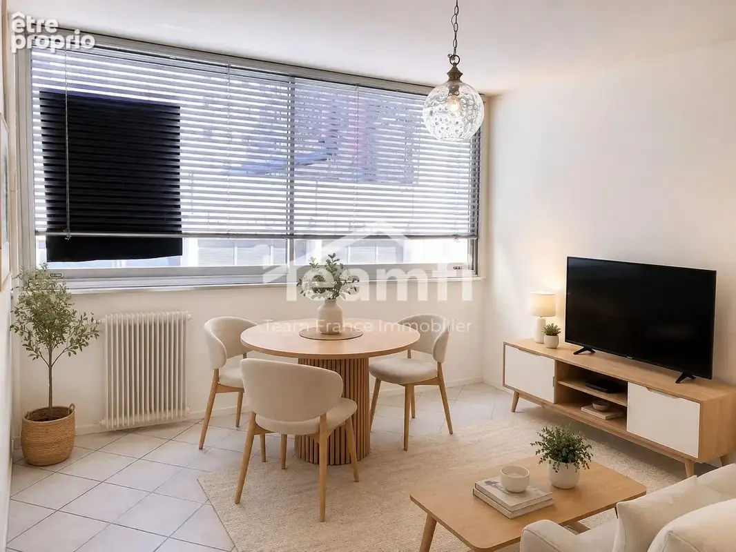 séjour- home staging virtuel