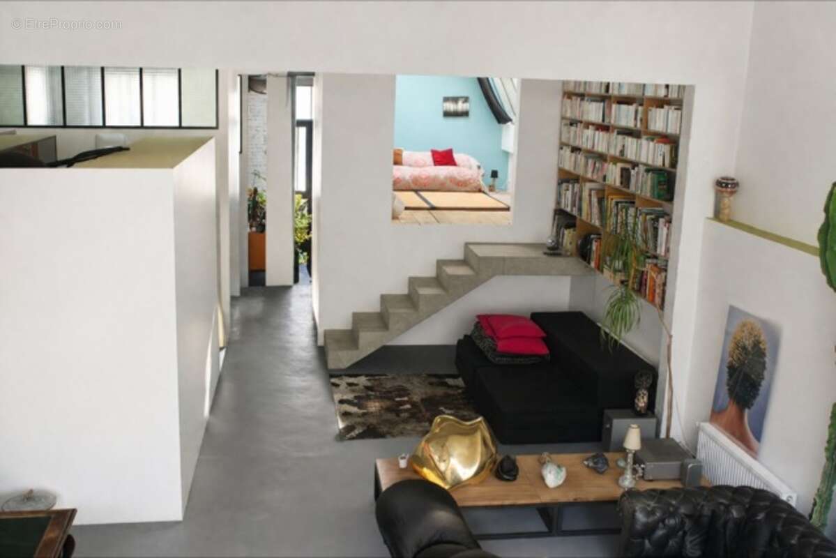 Appartement à vendre 5/6 pièces LES LILAS (93), loft + local atelier+ jardin privatif +garage et cave - photo 4