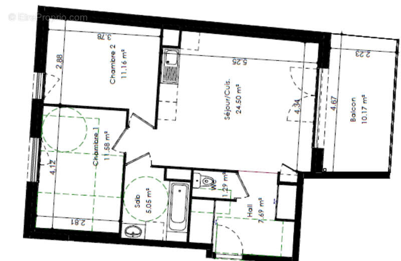 Appartement à VENISSIEUX