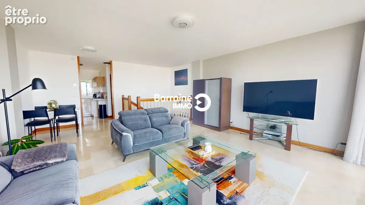 Exclusivite a vendre brest port de commerce appartement duplex t4 vue mer - photo 5