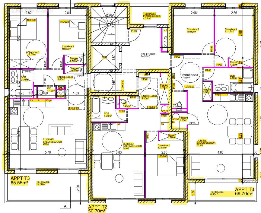 Appartement à TOURNON-SUR-RHONE