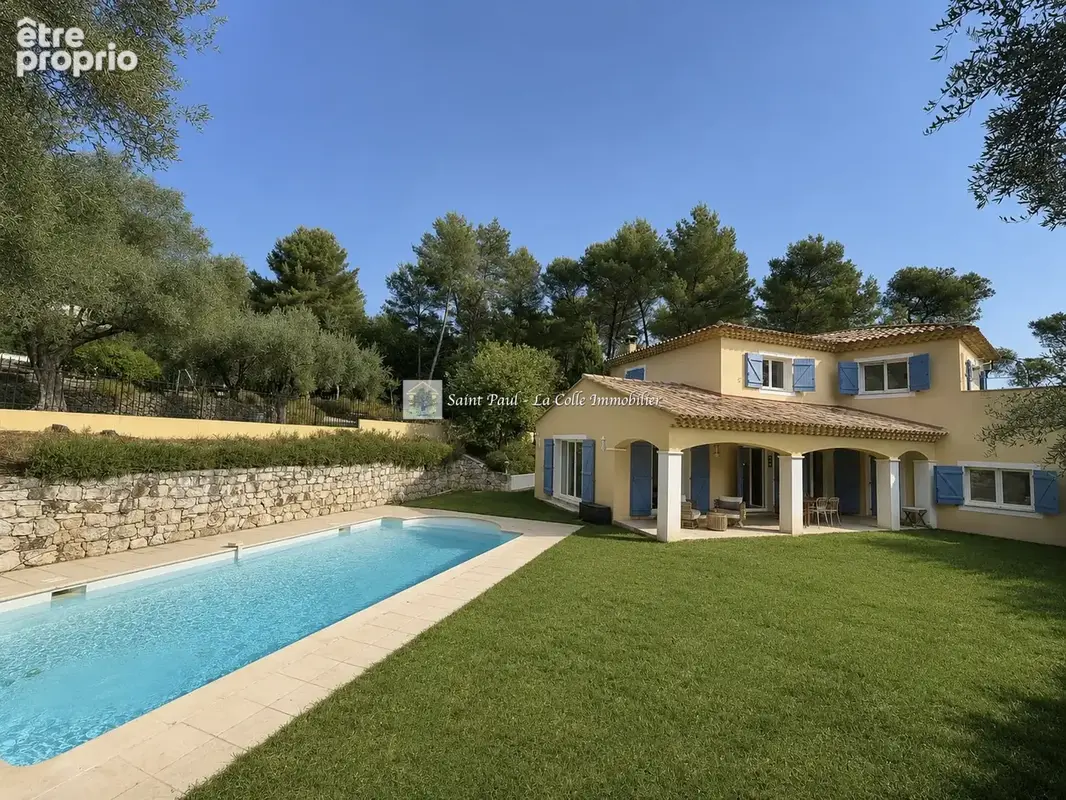 Saint-Paul-de-Vence - Maison avec piscine au coeur d'un environnement verdoyant - photo 22