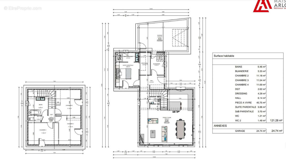 Maison à LE BOIS-D'OINGT