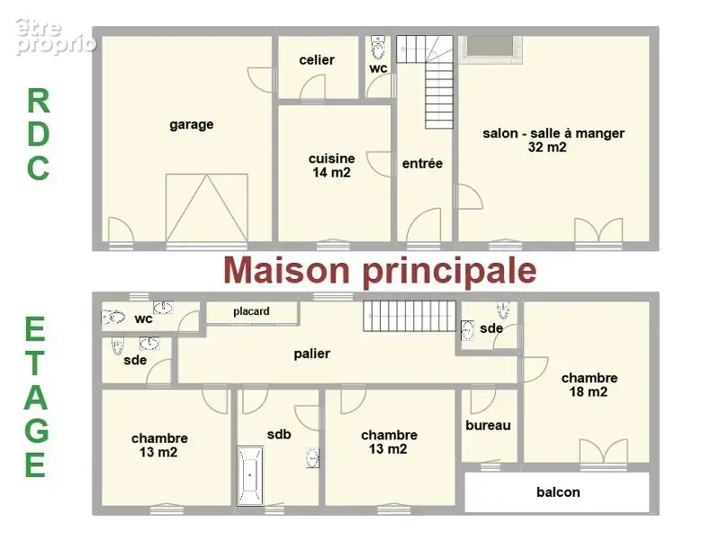 Maison 6 pièces 171 m² à vendre à Labarthe-Riviere (31800) - photo 3
