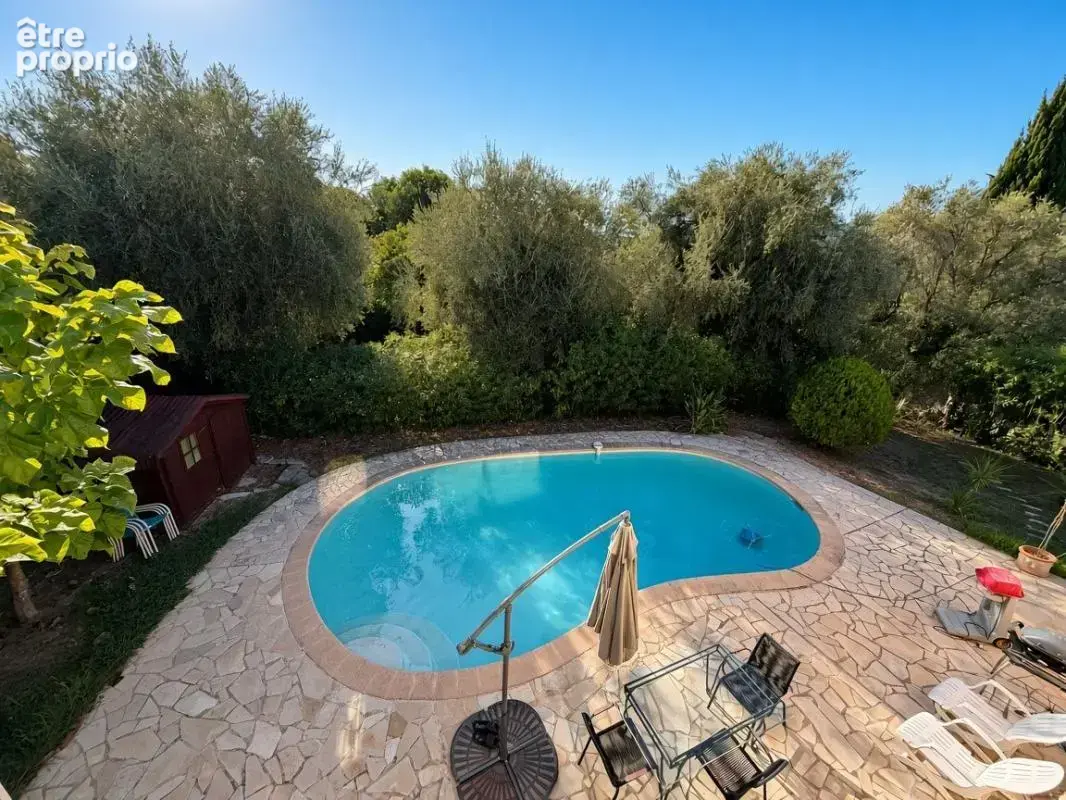LA COLLE SUR LOUP Maison style californienne 4 chambres piscine double garage - photo 11