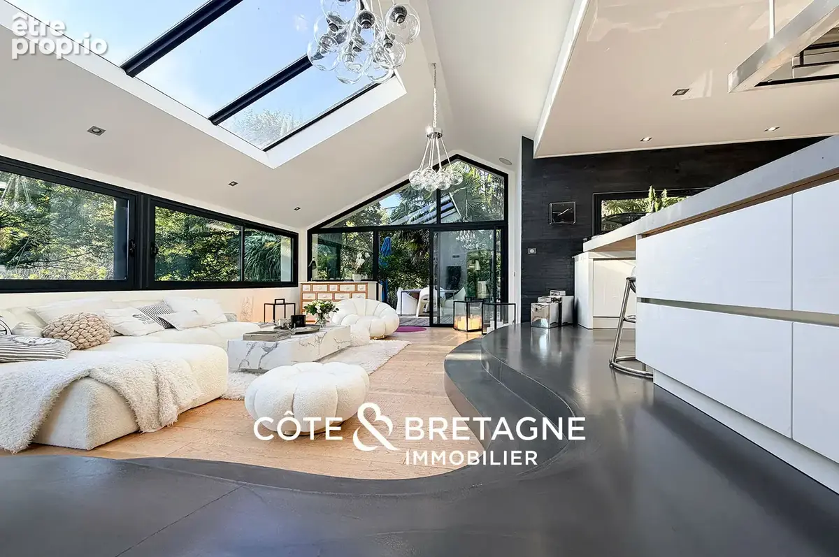 Propriete de prestige avec piscine proche saint-brieuc dans un ecrin de verdure  ref 2026177 - photo 8