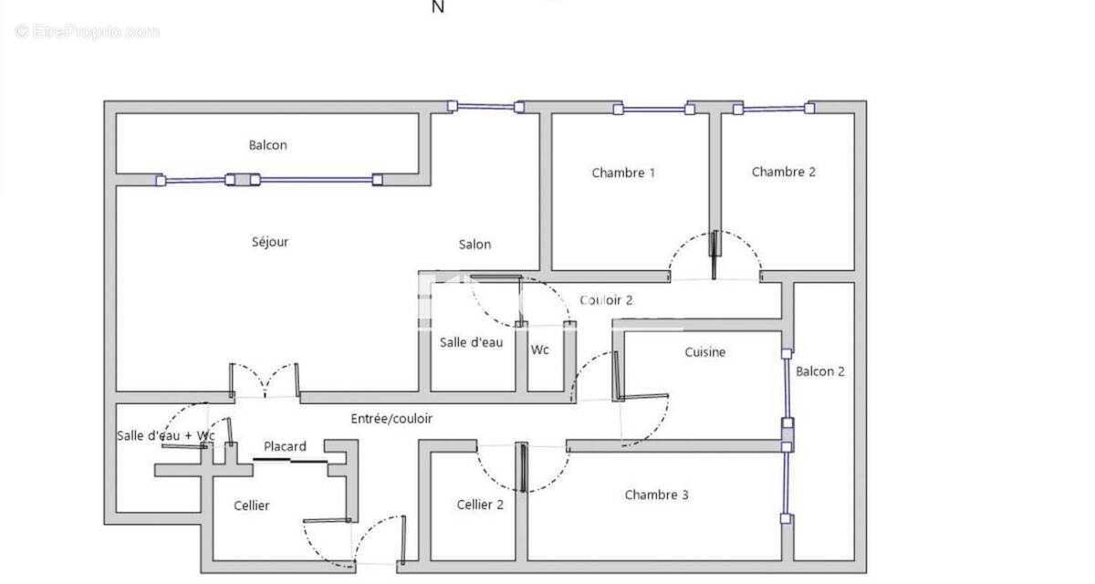 Appartement à BOURG-LES-VALENCE