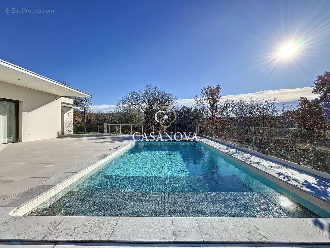 entre Gignac et Montpellier belle contemporaine avec piscine - photo 2