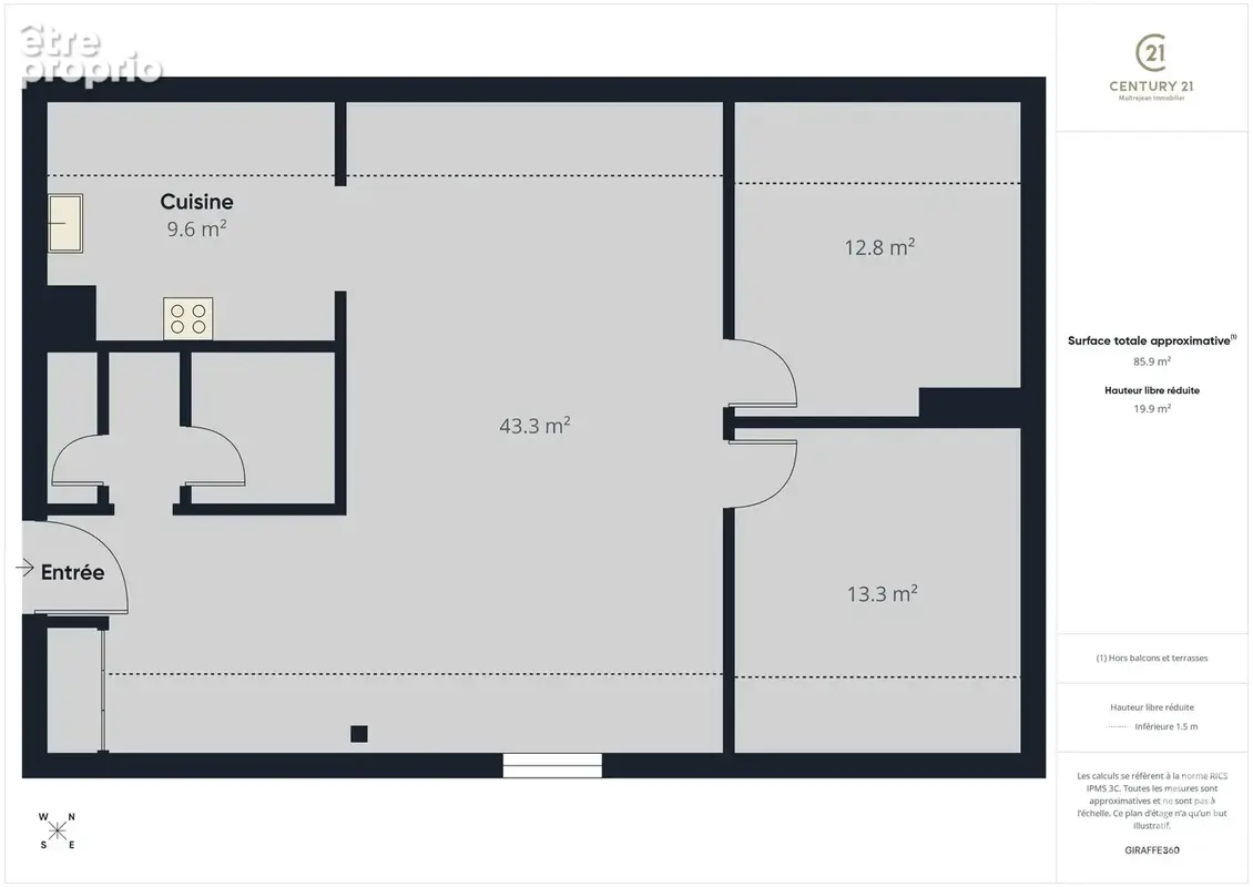 Appartement 3 pièces 86 m² à vendre à Chartres (28000) - photo 12