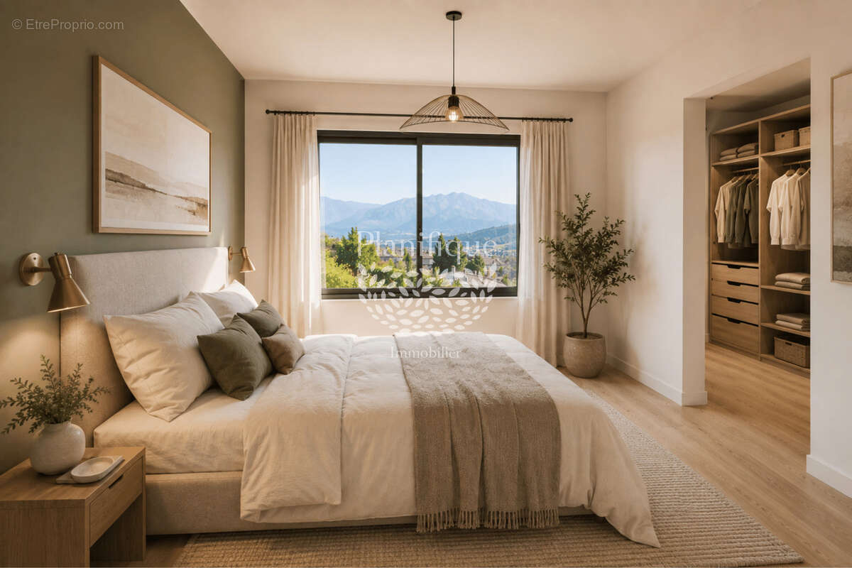Écrin de nature à Sciez   Villa contemporaine avec jardin et vues sur les Alpes - photo 5