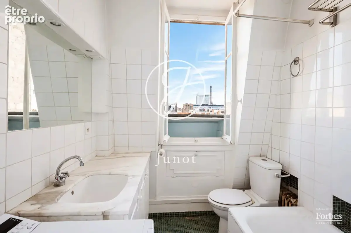 Paris 16e - JASMIN - Appartement - 2 pièces - 45,65m² Carrez - 47,57m² au sol - 1 chambre - Étage élevé - photo 9