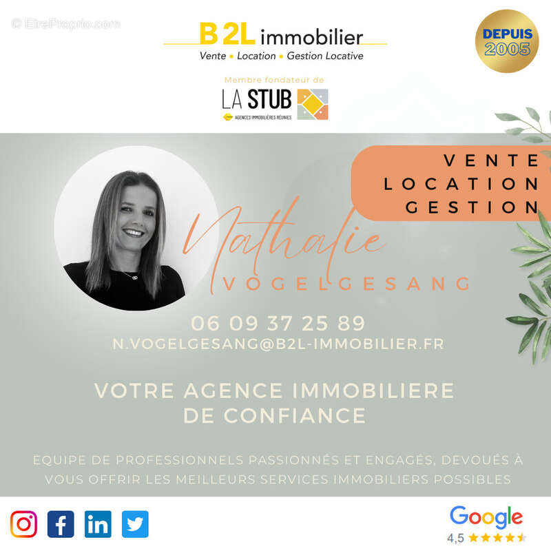 Appartement à VENDENHEIM