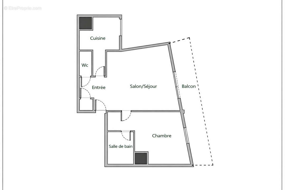 Appartement à PARIS-14E