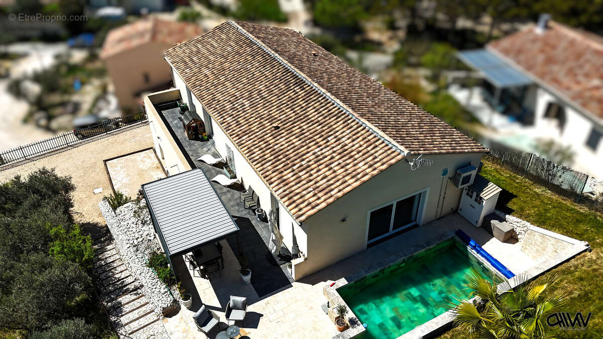 Villa contemporaine 2018 de 150m2  dpe a  piscine pierre de bali  300m du village  caumont-sur-durance - photo 25