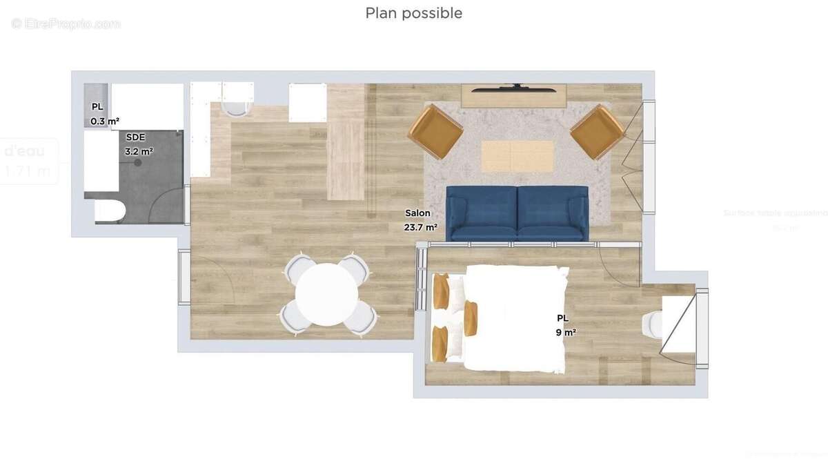 Photo 9 - Appartement à LEVALLOIS-PERRET