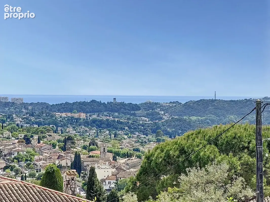 Villa vue mer, calme , piscine , a pied du village de la Colle sur loup et proche de Saint Paul de ven ce - photo 4