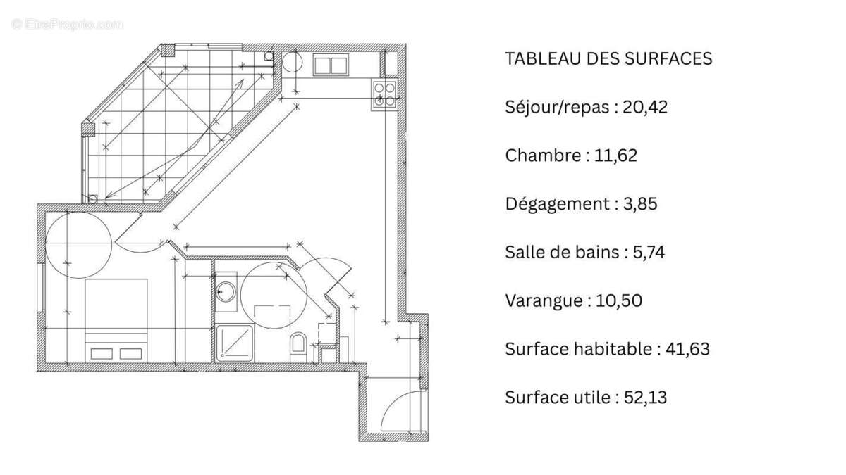 Appartement à SAINT-DENIS