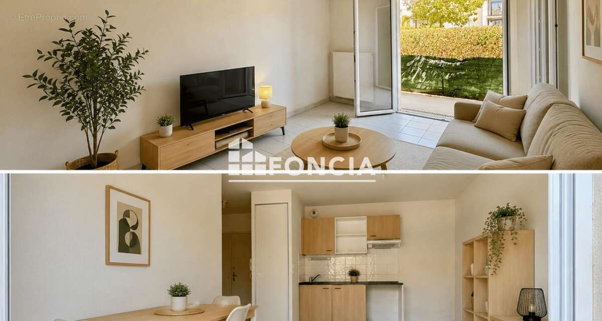 Bourg, appartement type 3 stationnements - photo 2