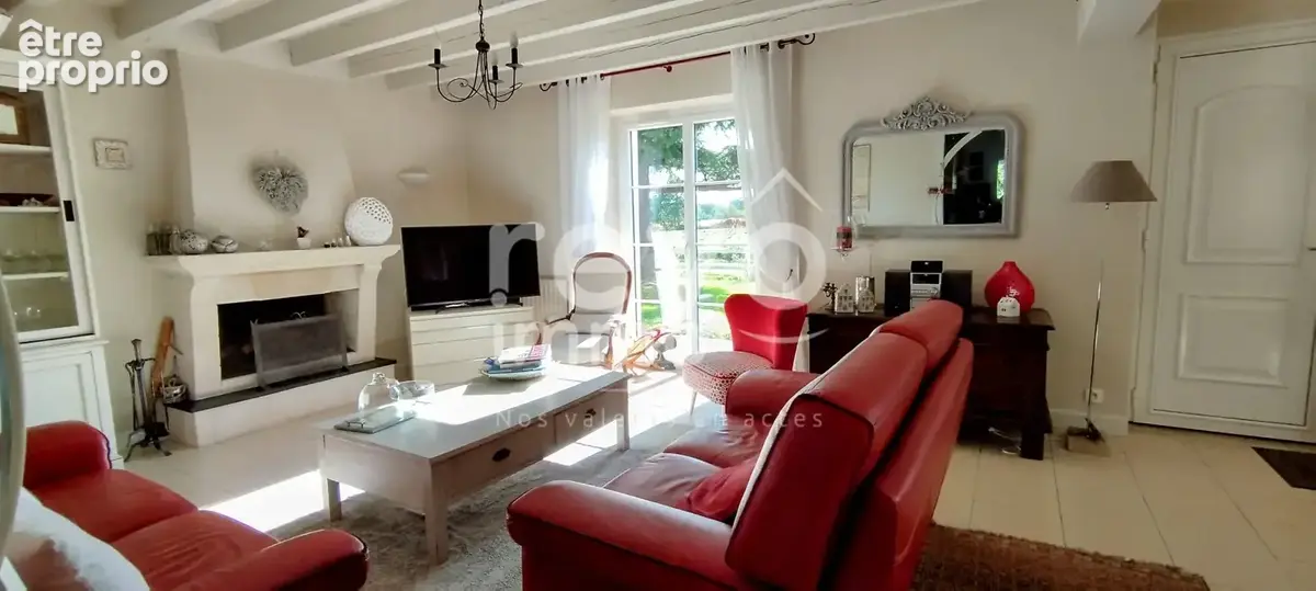Mozé sur Louet, longère de charme entièrement restaurée sur un terrain 7750 m² - photo 1
