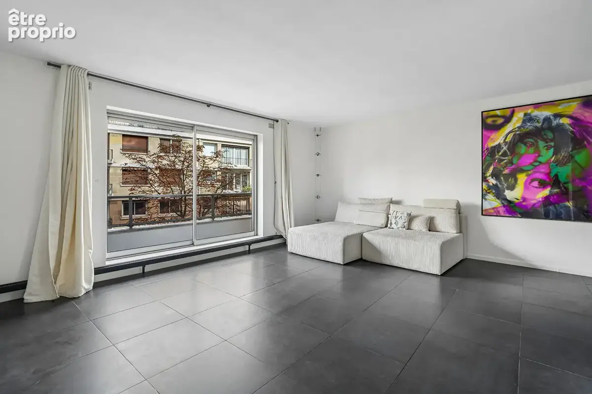 Paris xvi  lumineux 73 m² avec balcon sans vis-à-vis, parking et cave - photo 10