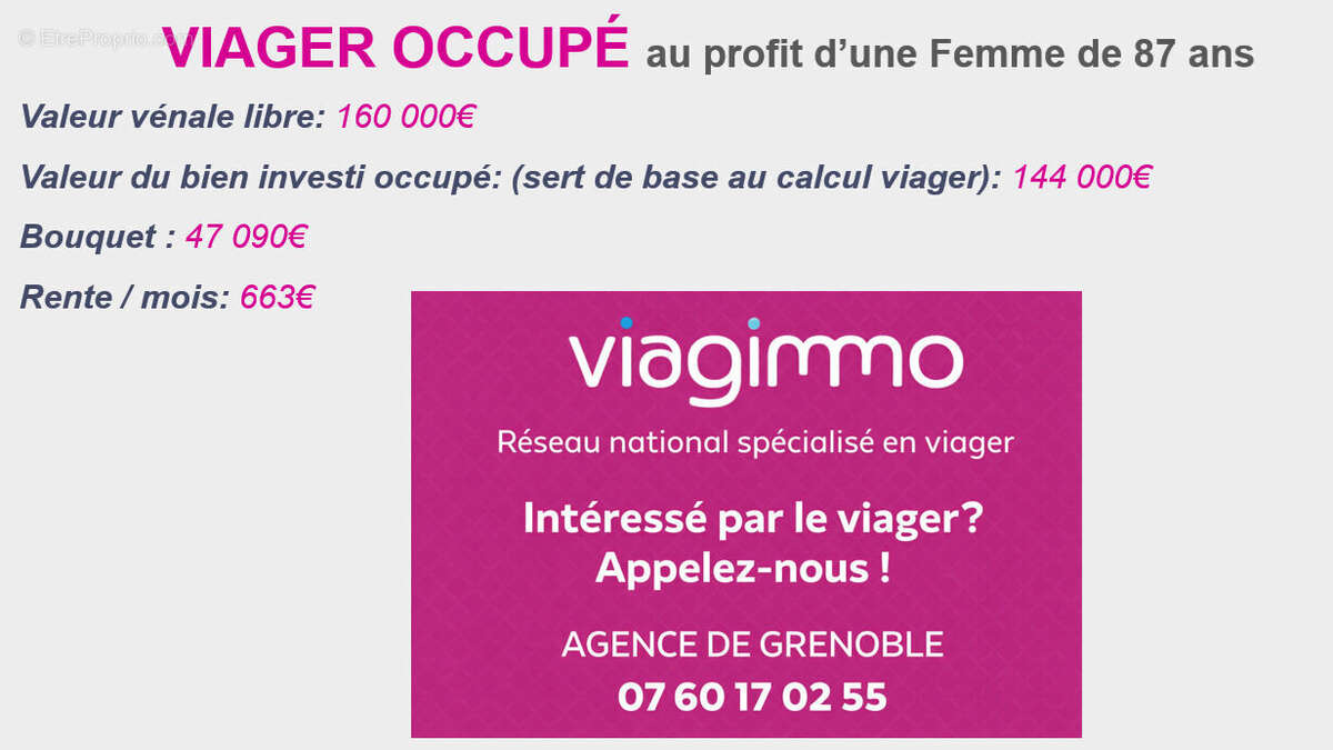 Appartement à GRENOBLE
