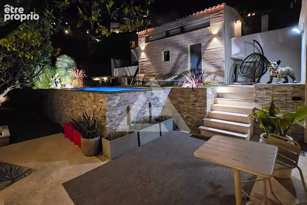 Villa  avec piscine - beausoleil - garage et parking - photo 24