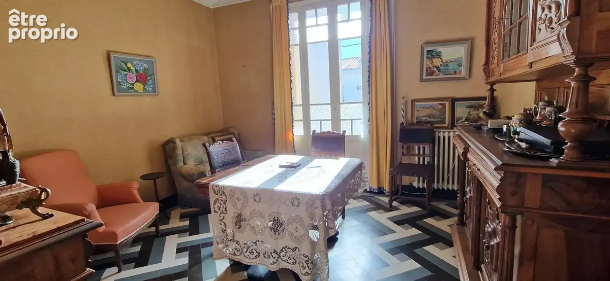 Ille sur tet - maison bourgeoise 4 faces avec jardin et garage - photo 8