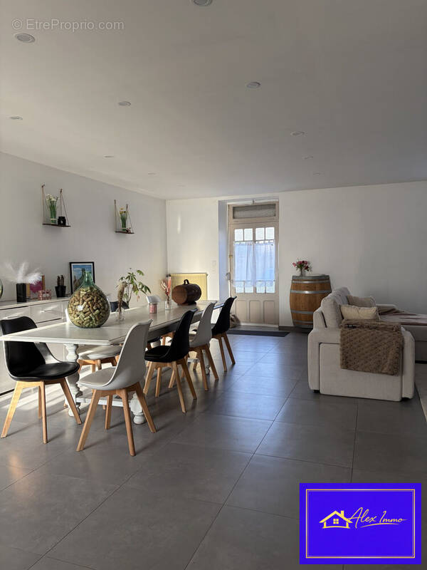 SALON SEJOUR - Maison à DEMIGNY