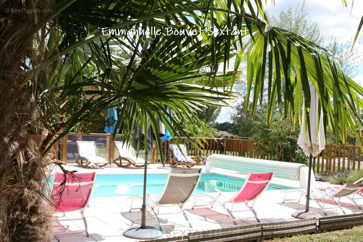 Superbe domaine touristique, 3 ha, 5 chalets bois, salle de réception, maison d'habitation, piscine, divers dépendances - photo 7