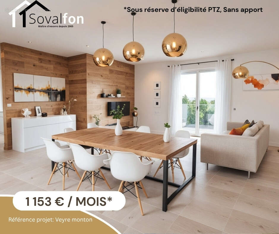 Maison à VEYRE-MONTON