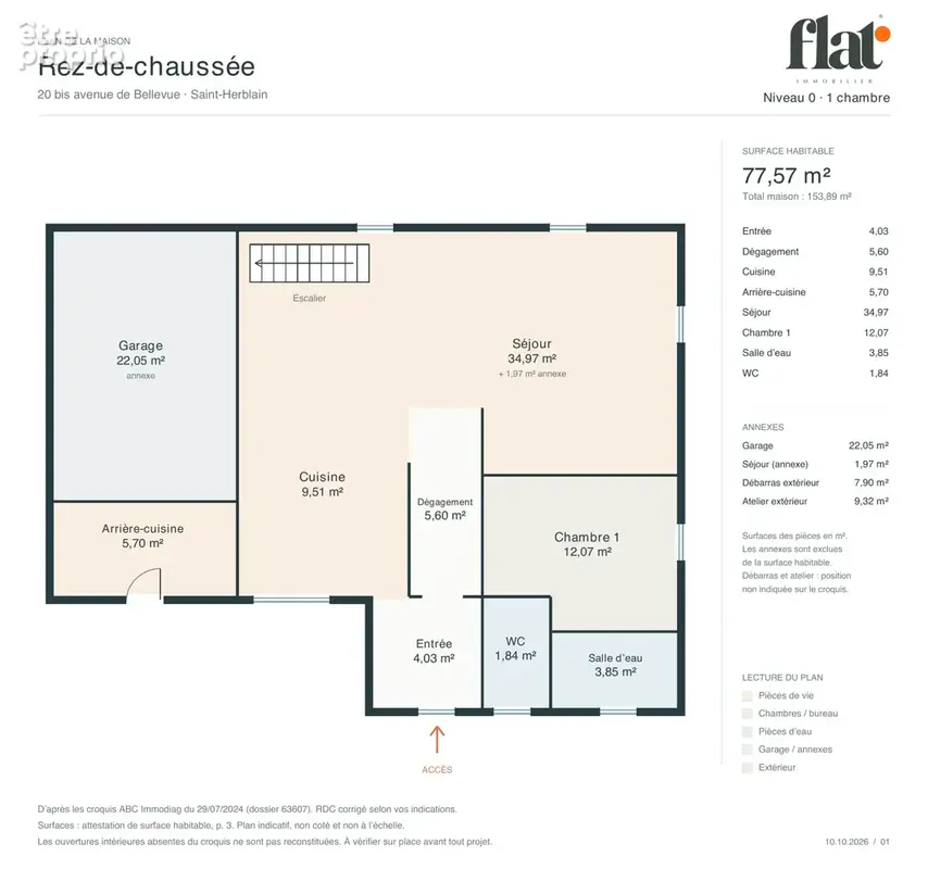 Nantes - Maison familiale de 154 m2, 5 chambres, piscine et garage - photo 3